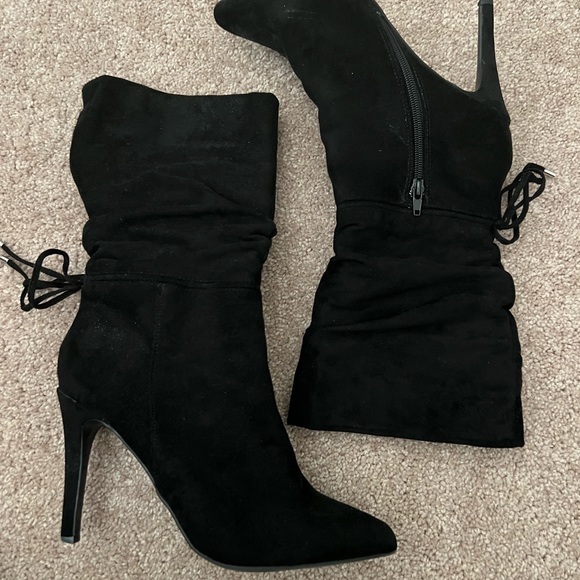 Zigisoho crunch heeled boot. Size 10 - Picture 7 of 7